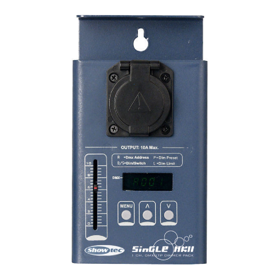 Showtec 1 ch. Dimmer