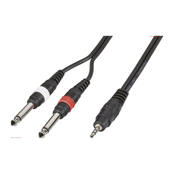 Reduzierbuchse M 3,5 mm - Buchse M 6,3 mm